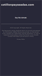 Mobile Screenshot of cotillonpayasadas.com